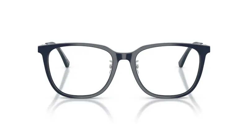 Uomo Emporio Armani EA3284D 6256 Montature da vista Acetato Blu Trasparente Geometrica Normale miniatura 3