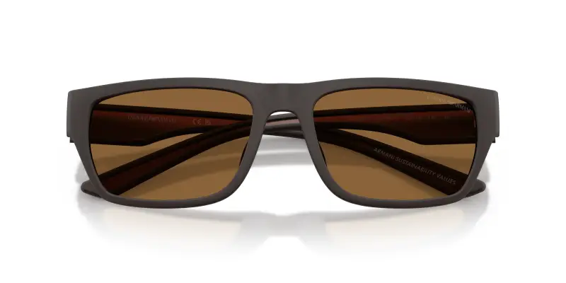 Emporio Armani Occhiali da sole Uomo Marrone 4268738 miniatura 2