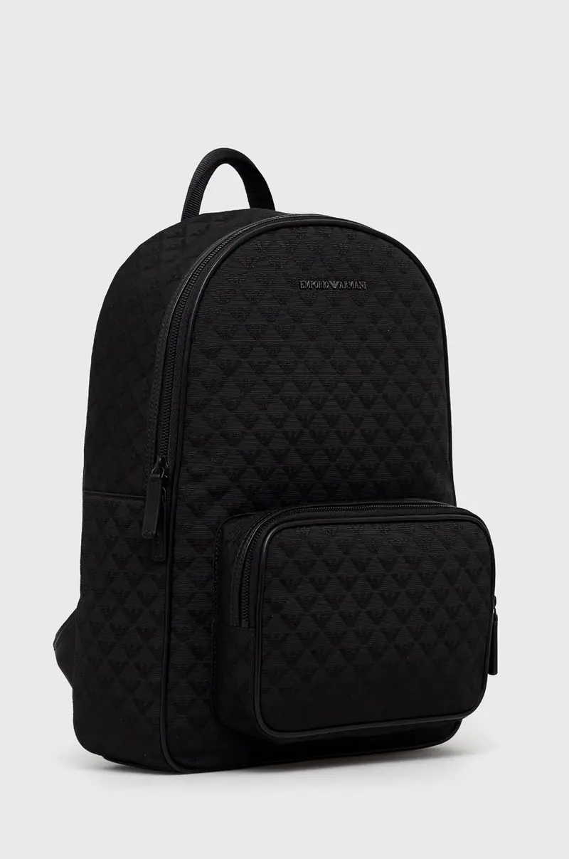 zaino uomo Nero miniatura 2