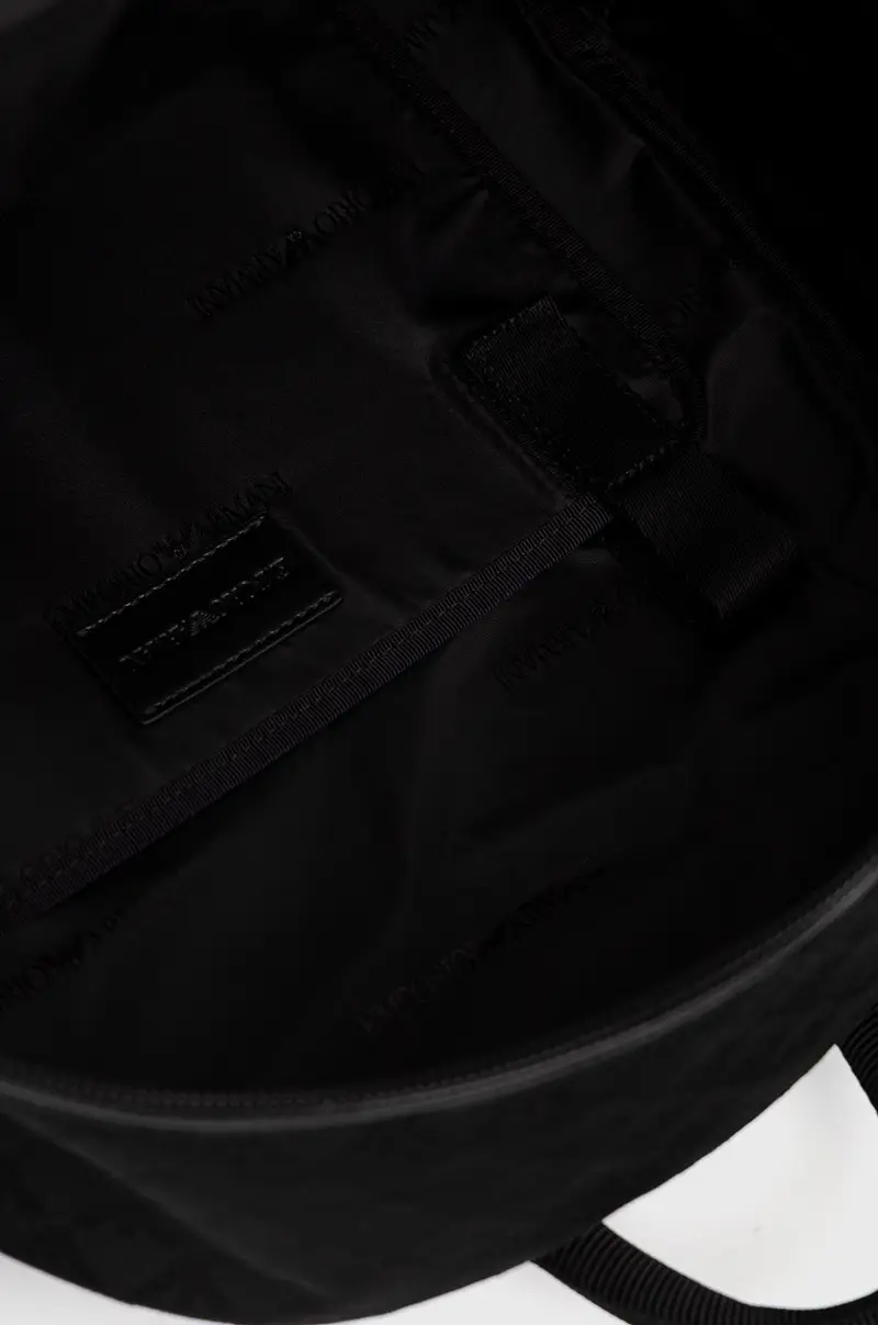 zaino uomo Nero miniatura 5