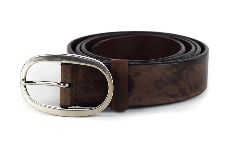 Cintura in cuoio Emporio Cattani Marrone