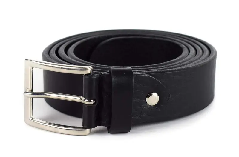 Cintura in cuoio XL Emporio Cattani Nera