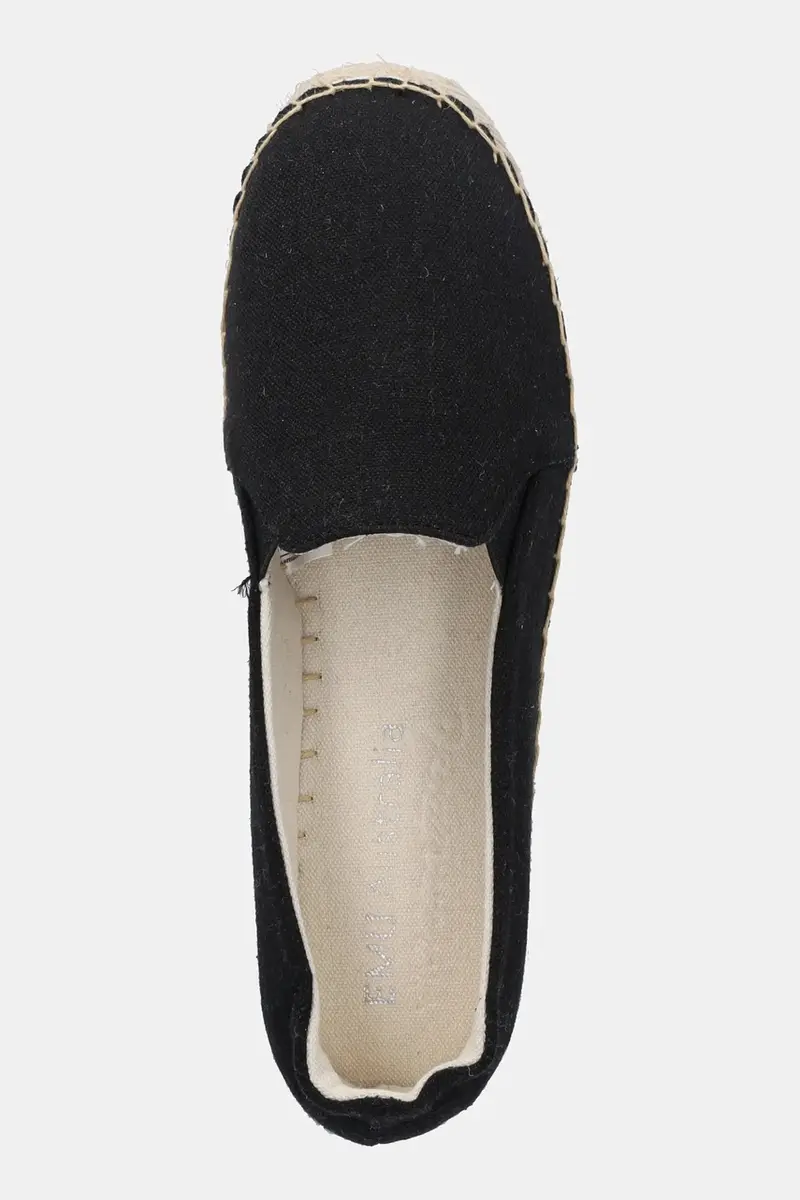 espadrillas Mentone colore nero W13171 Black miniatura 4