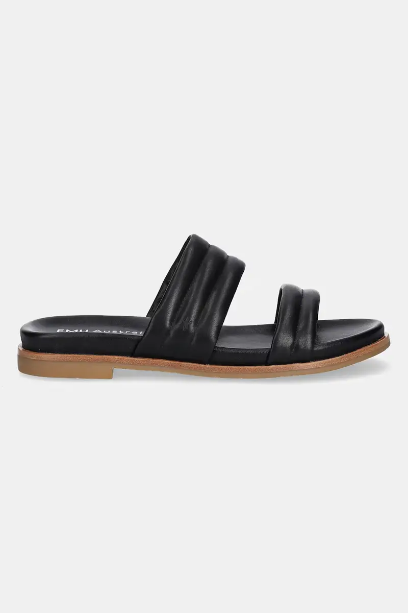 infradito in pelle Bondi donna colore nero W13174 Black miniatura 2