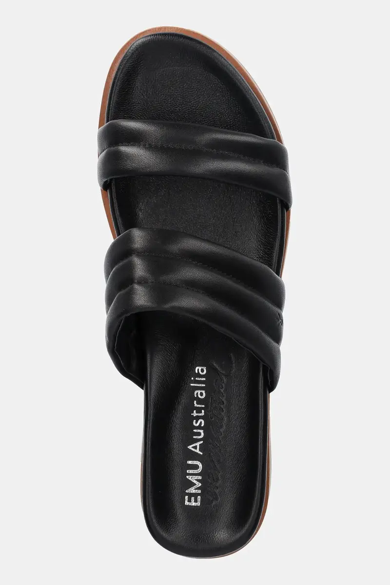 infradito in pelle Bondi donna colore nero W13174 Black miniatura 4