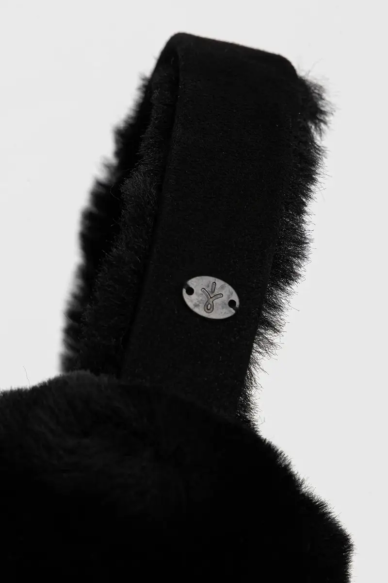 scalda orecchie Angahook Earmuffs Nero miniatura 2