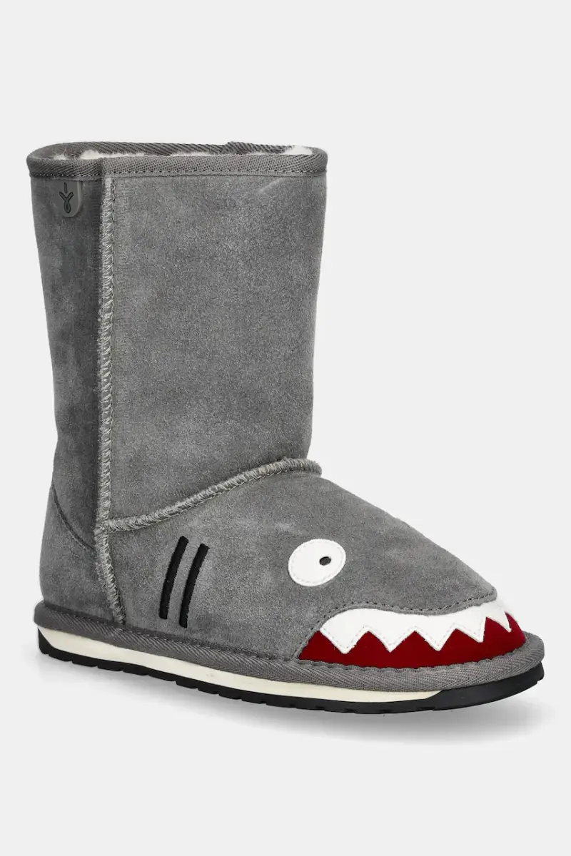 stivaletti alla caviglia per bambini Shark Putt Grigio