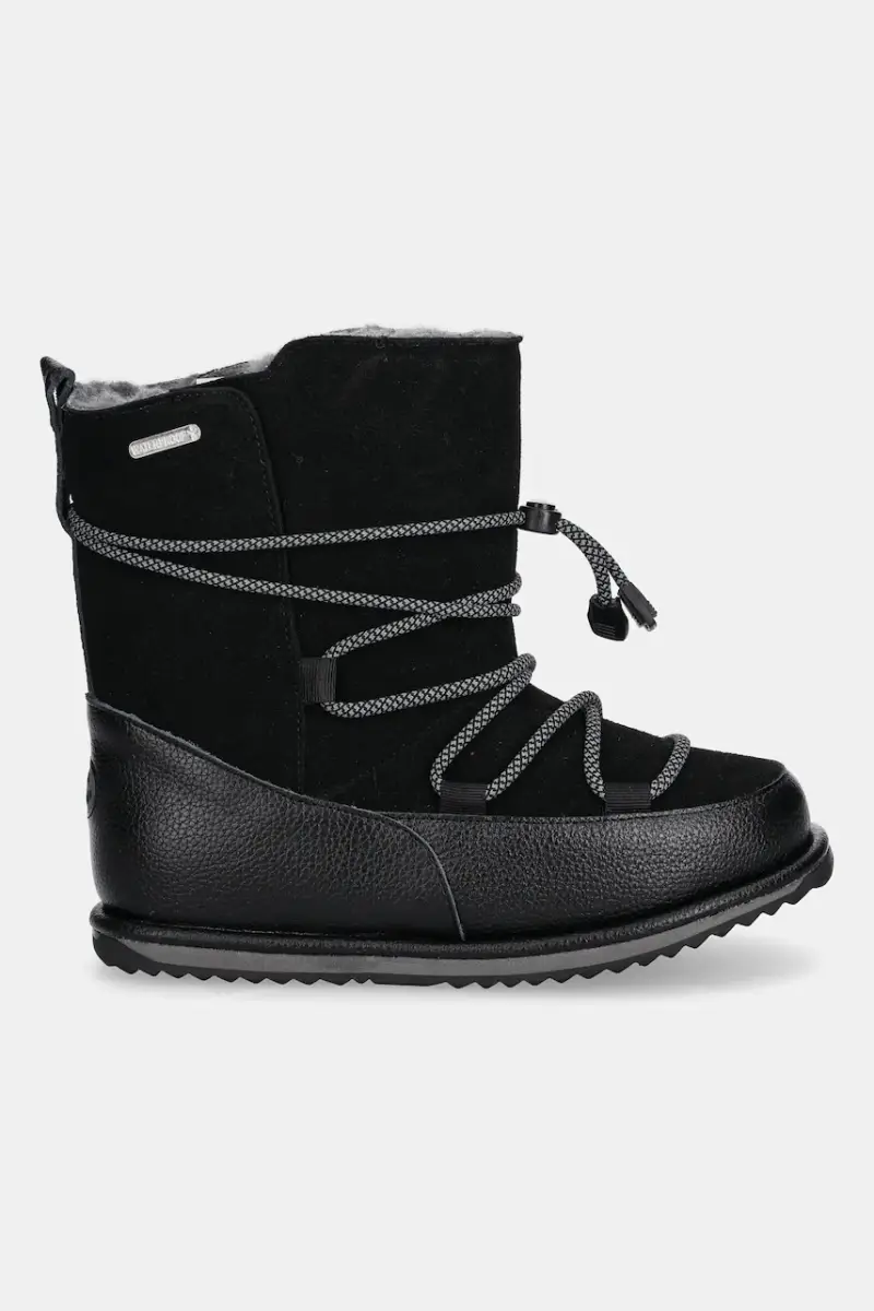 stivali da neve bambini Blackburn Nero miniatura 2