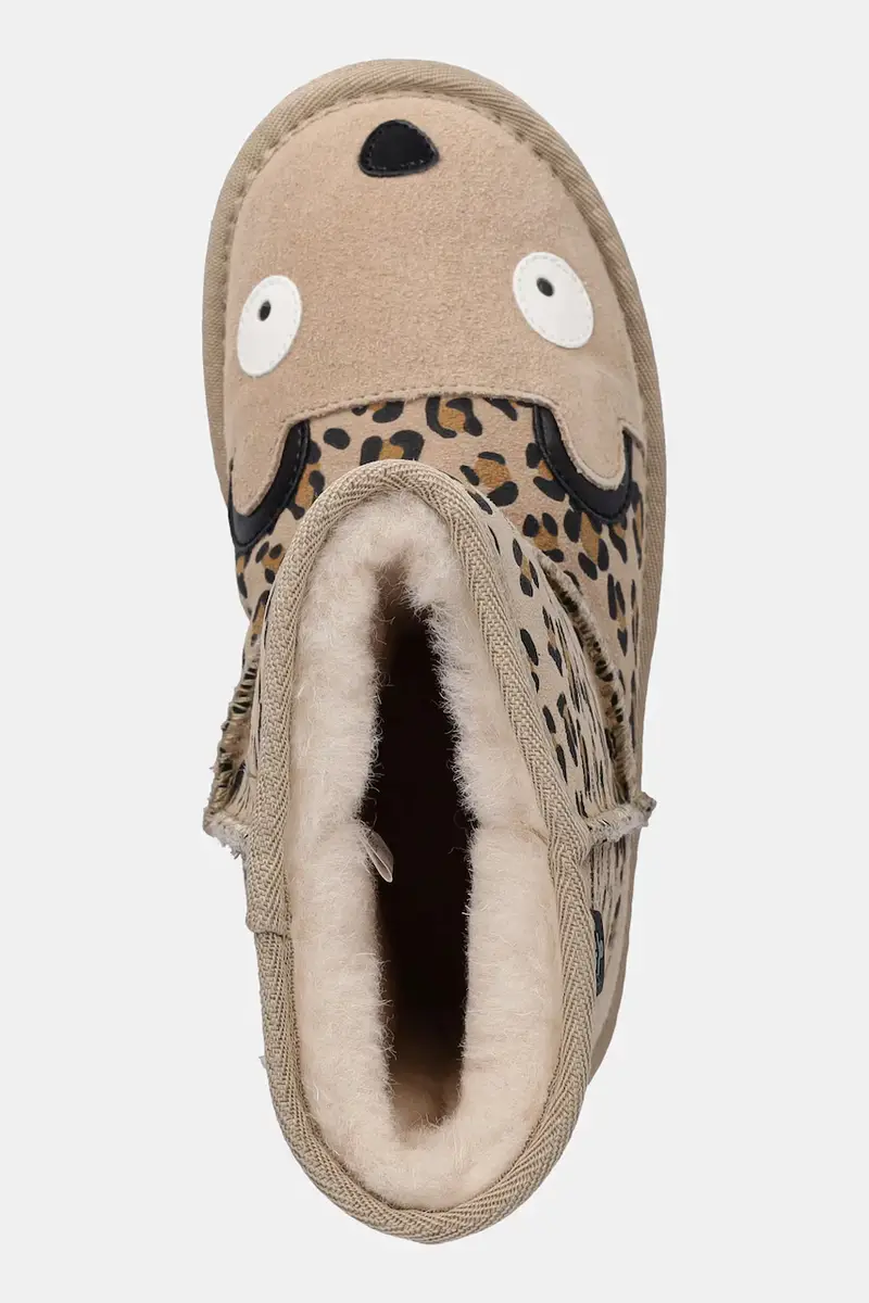 stivali da neve bambini Cheetah Beige miniatura 4