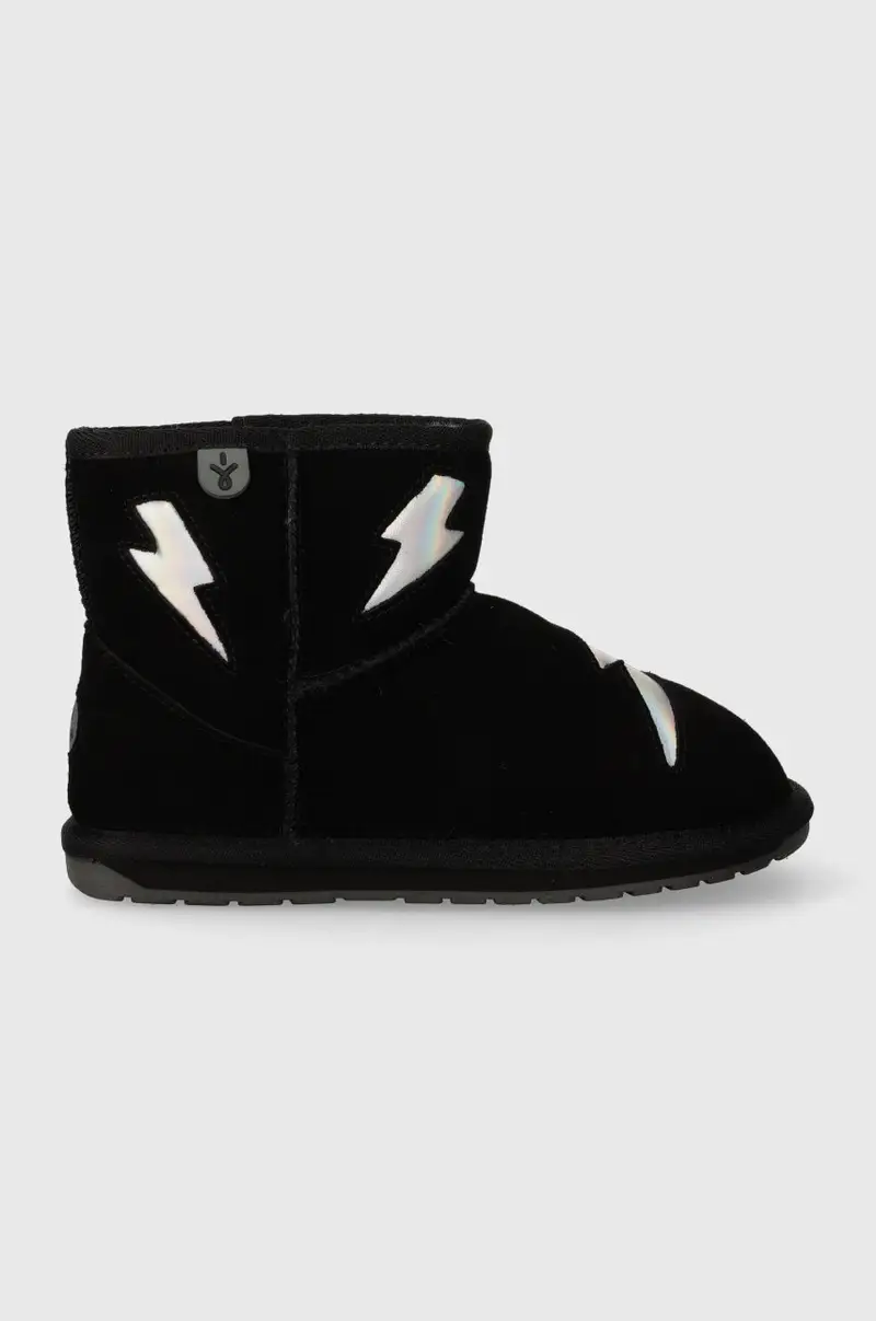 stivali da neve bambini K12985 Barton Lightning Nero