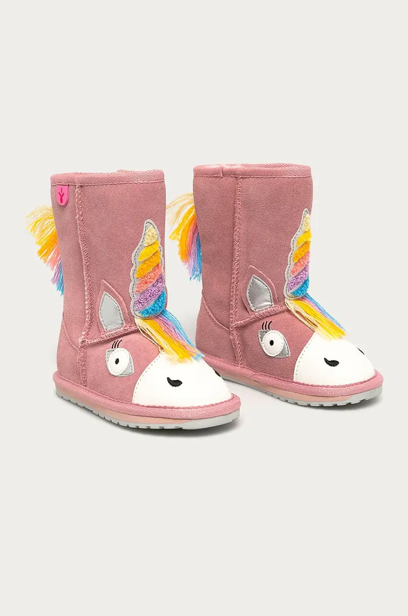 stivali da neve bambini Magical Unicorn Rosa miniatura 2
