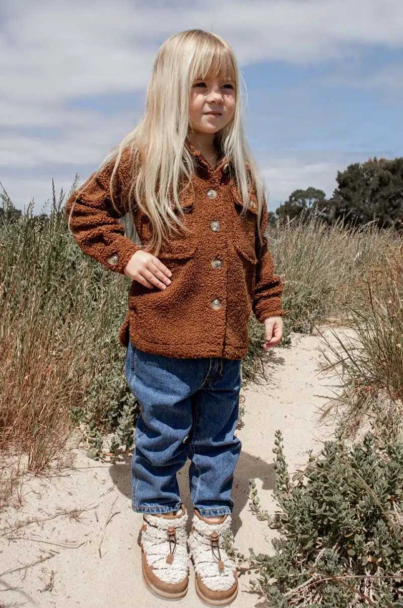 stivali da neve bambini Mauboy Marrone miniatura 2