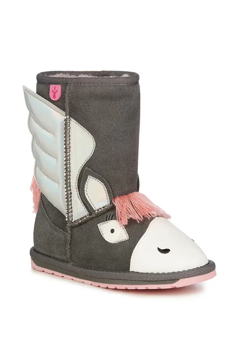 stivali da neve bambini Pegasus Grigio miniatura 3