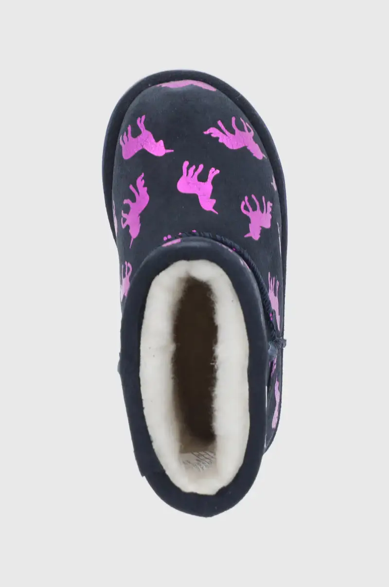stivali da neve bambini Rainbow Unicorn Brumby Blu navy miniatura 4