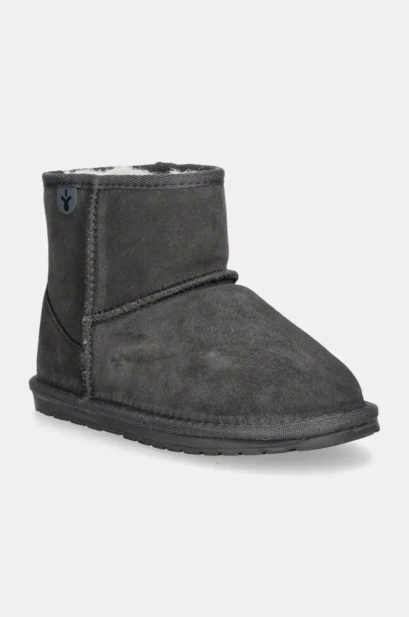 stivali da neve bambini Wallaby Mini Grigio