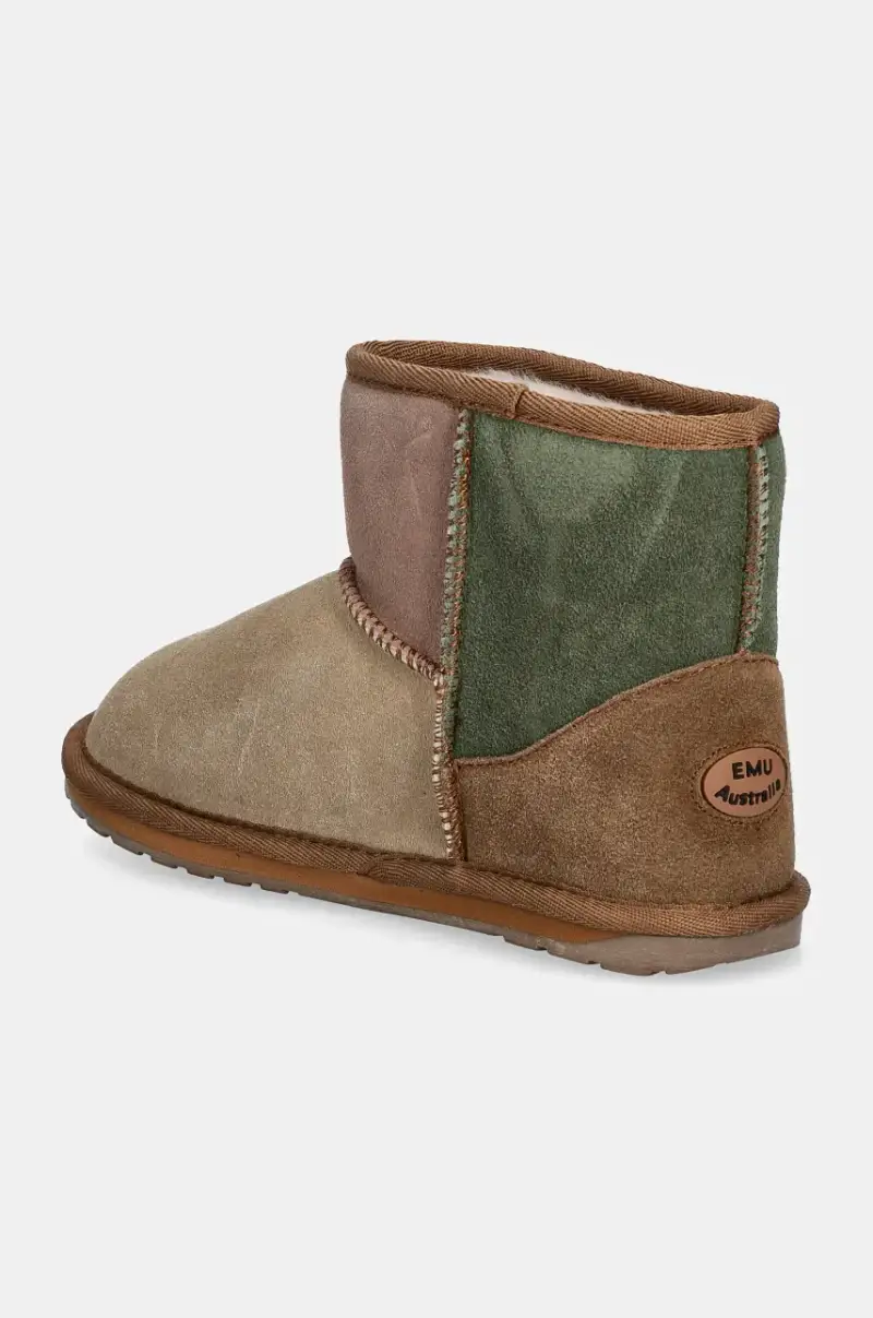 stivali da neve bambini Wallaby Mini Patchwork Beige miniatura 3