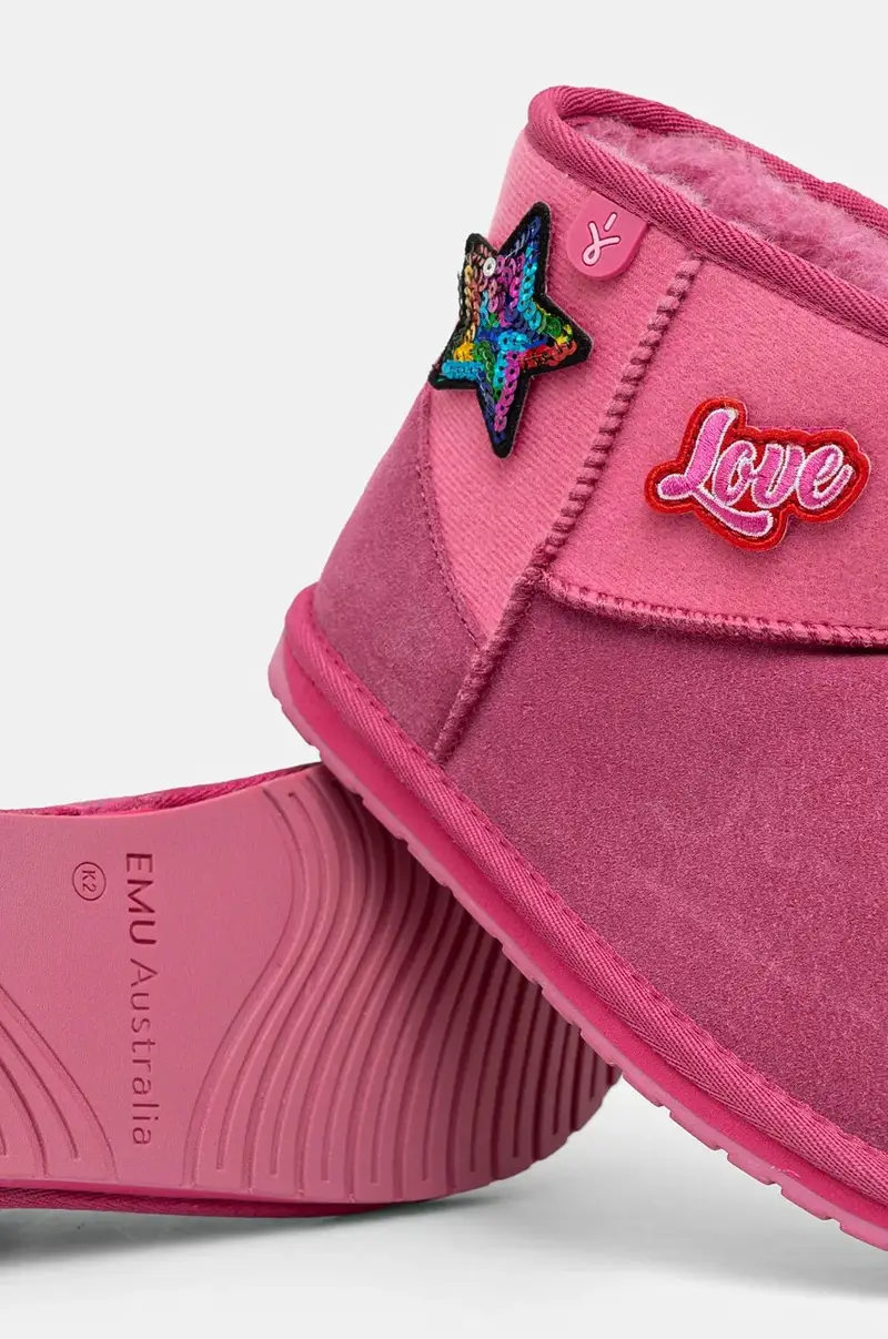 stivali da neve bambini Wallaby Mini Play Rosa miniatura 5