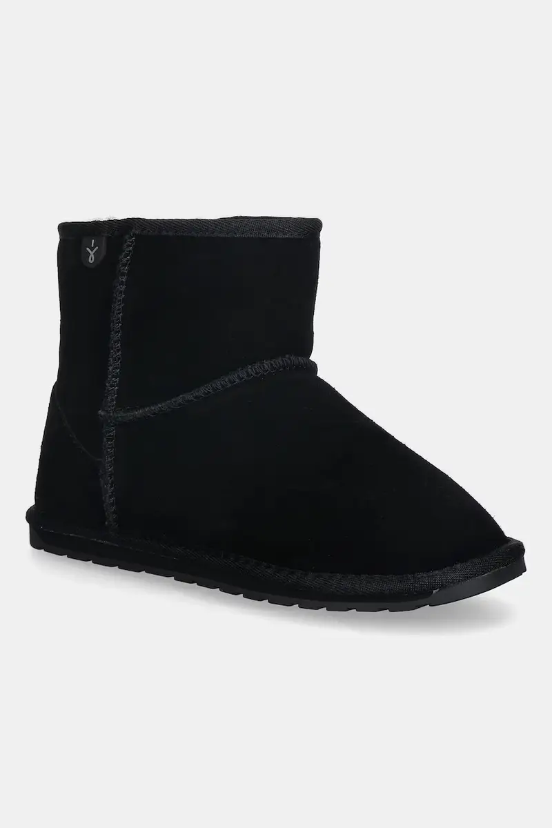 stivali da neve bambini Wallaby Mini Teens Nero