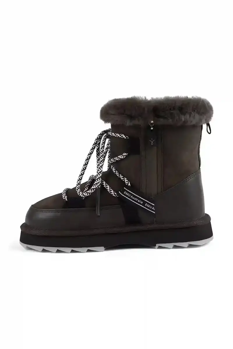 stivali da neve Blurred colore verde W12641 miniatura 4