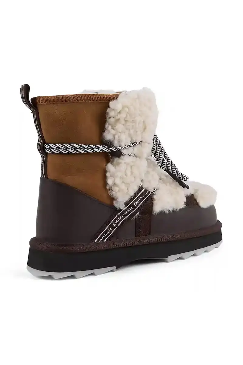 stivali da neve Blurred Teddy colore marrone W13196 miniatura 3