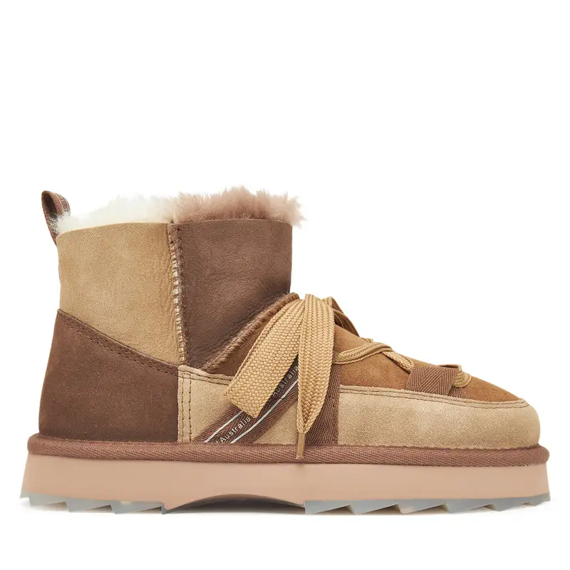 Stivali da neve EMU Australia Blurred Micro Patchwork W13195 Marrone