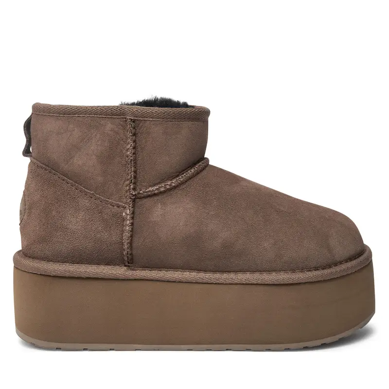 Stivali da neve EMU Australia Stinger Micro Flatform W13082 Marrone