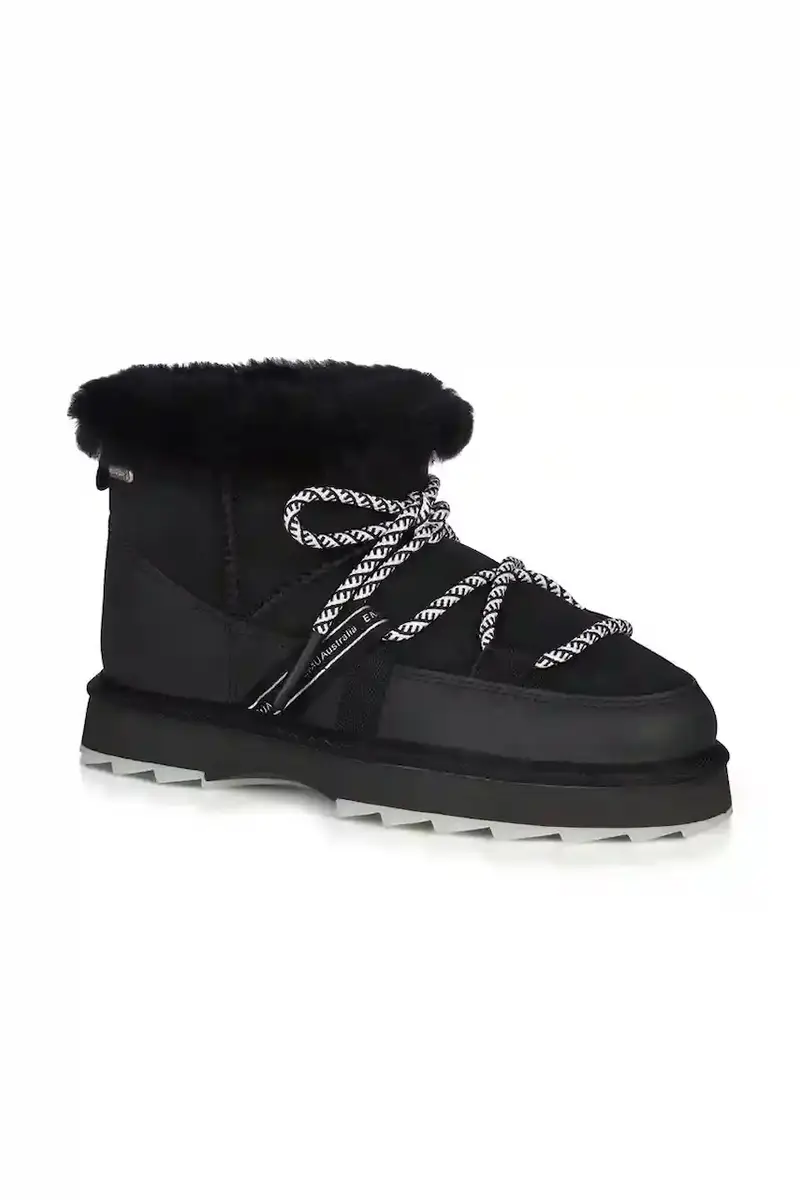 stivali da neve in camoscio Blurred Micro colore nero W13129.BLAK miniatura 2