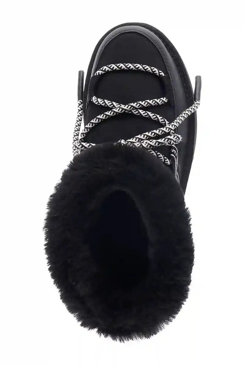 stivali da neve in camoscio Blurred Micro colore nero W13129.BLAK miniatura 5