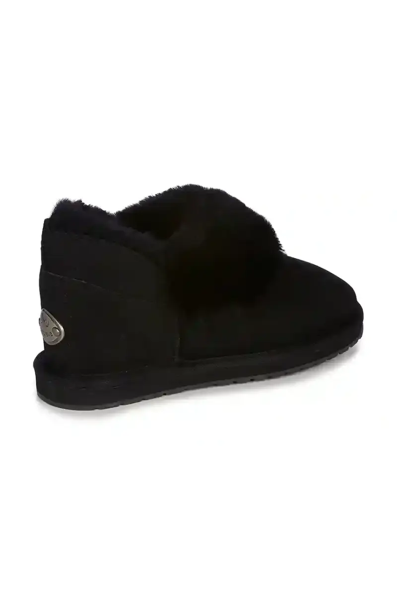 stivali da neve in camoscio Platinum Mintaro Nero miniatura 3