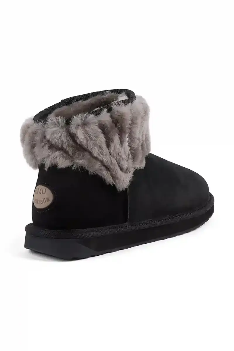 stivali da neve in camoscio Pyke colore nero W13193 miniatura 3