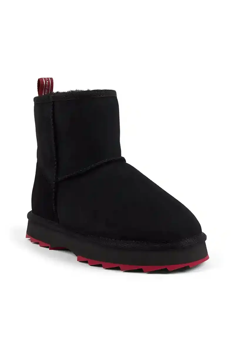 stivali da neve in camoscio Sharky Mini colore nero W12434 miniatura 2