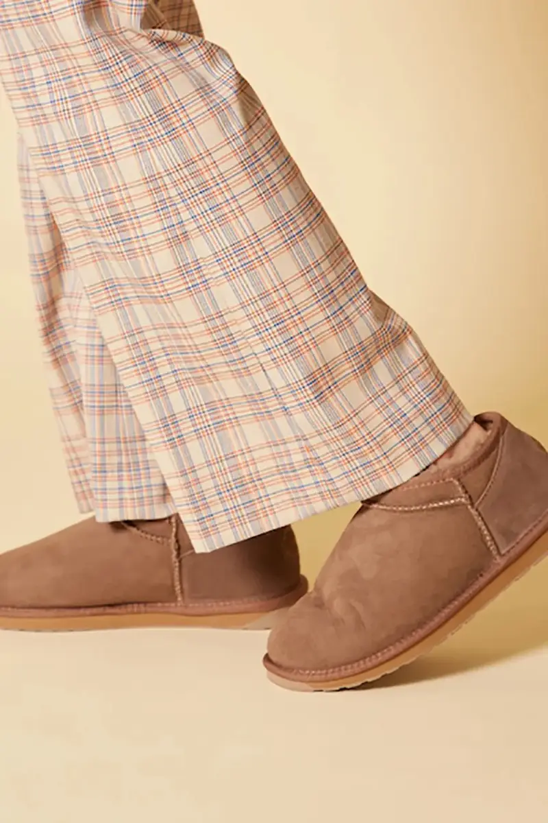 stivali da neve in camoscio Stinger Compact colore marrone W13013 miniatura 4