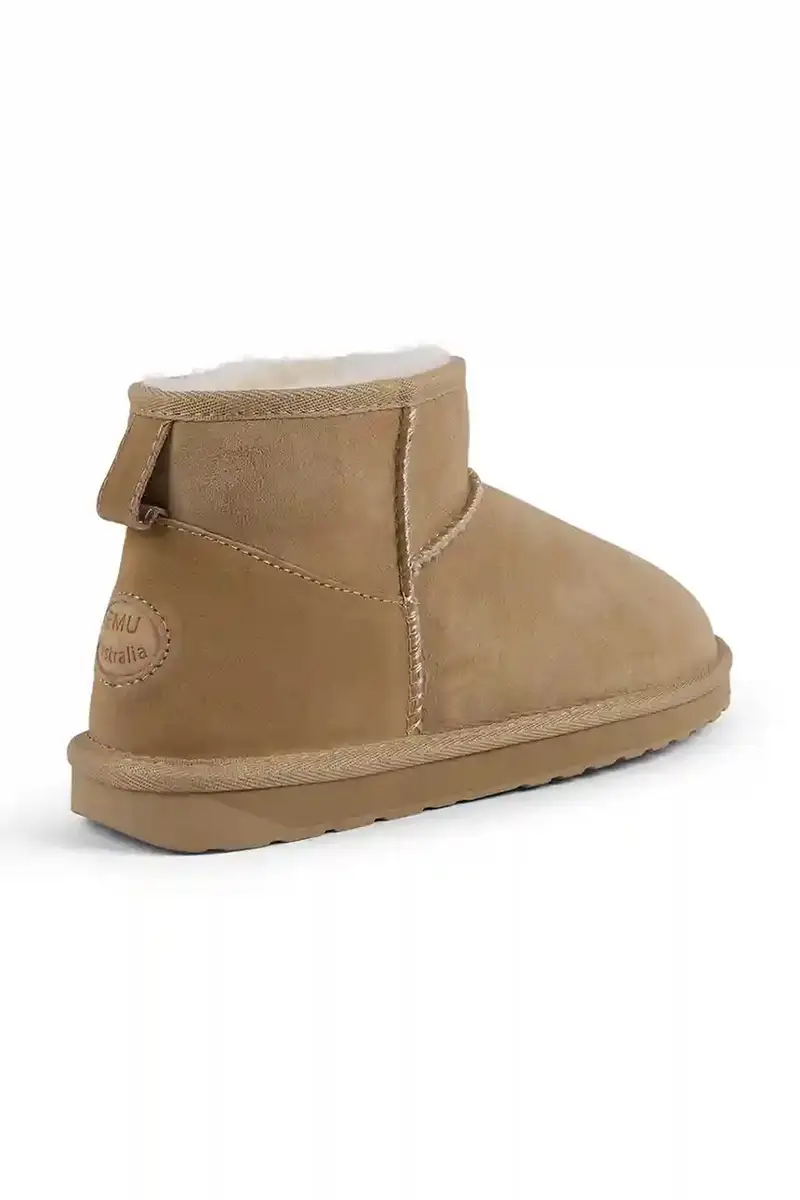 stivali da neve in camoscio Stinger Micro Beige miniatura 3