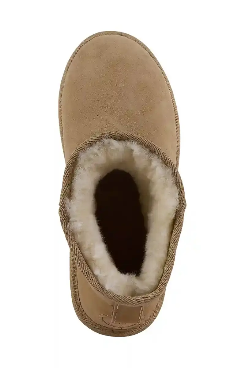 stivali da neve in camoscio Stinger Micro Beige miniatura 5