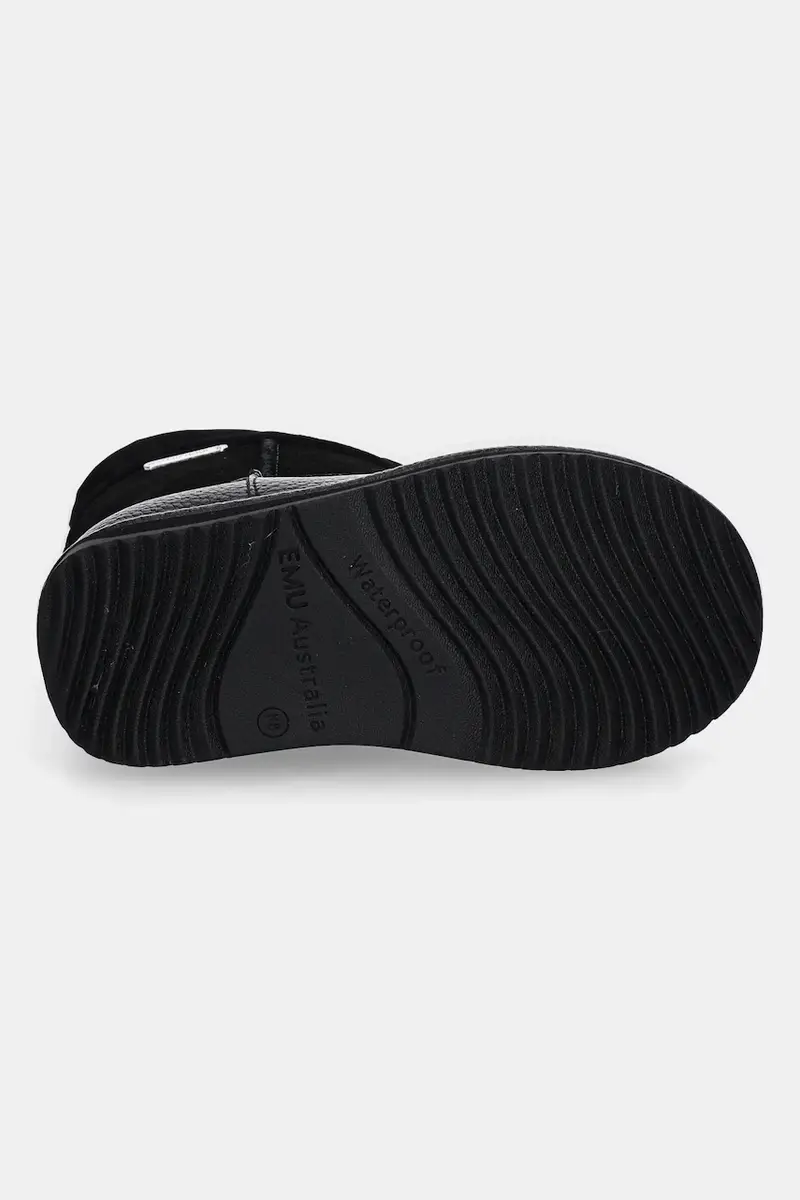 stivali da neve in pelle bambini Puggle Nero miniatura 5