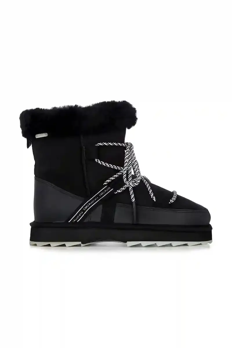 stivali da neve Nero