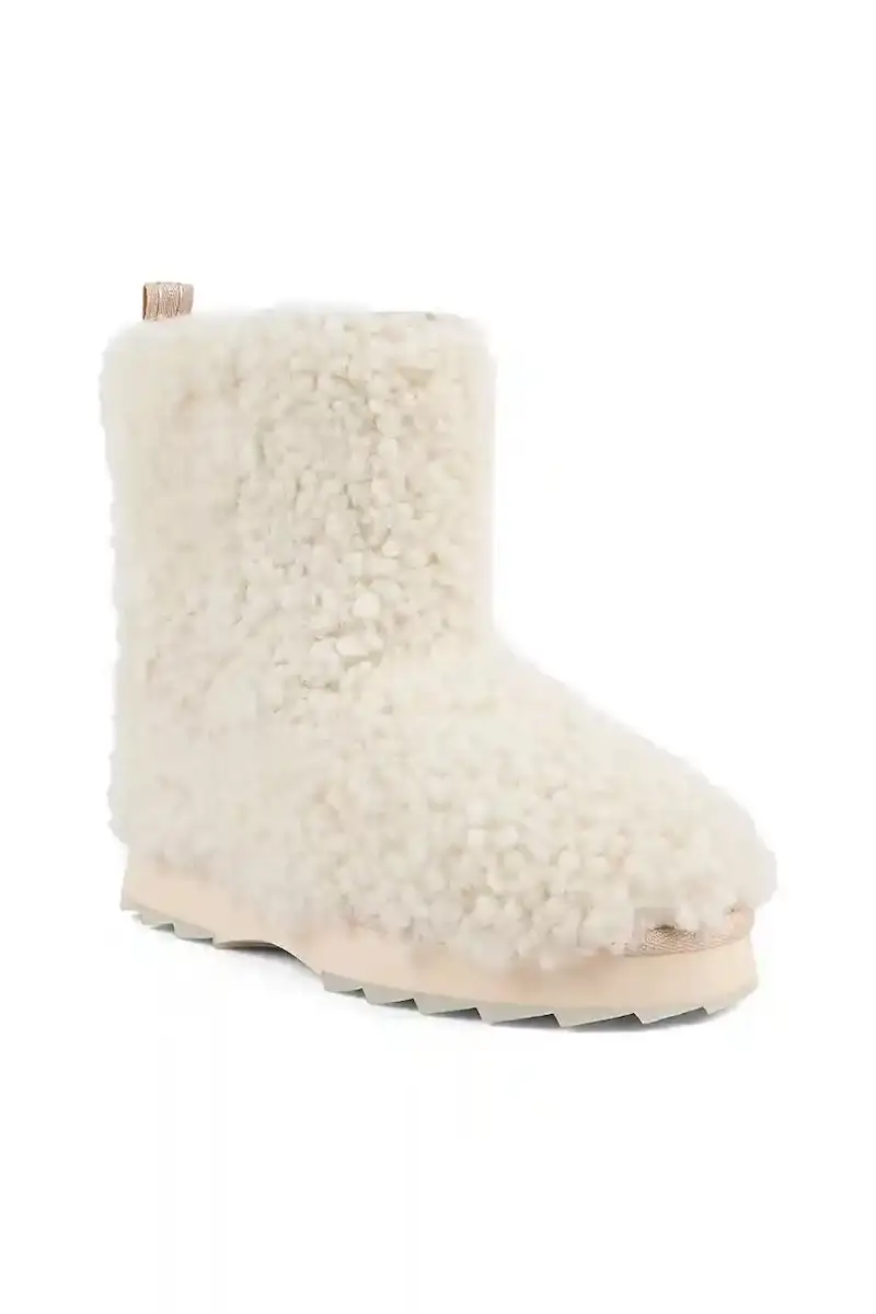 stivali da neve Sharky Lo Teddy colore beige W13200 miniatura 2