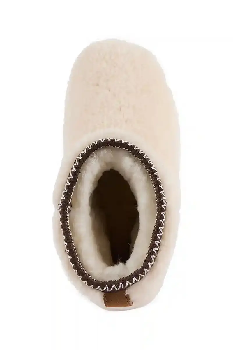 stivali da neve Stinger Micro Flatform Teddy colore beige W13187 miniatura 5