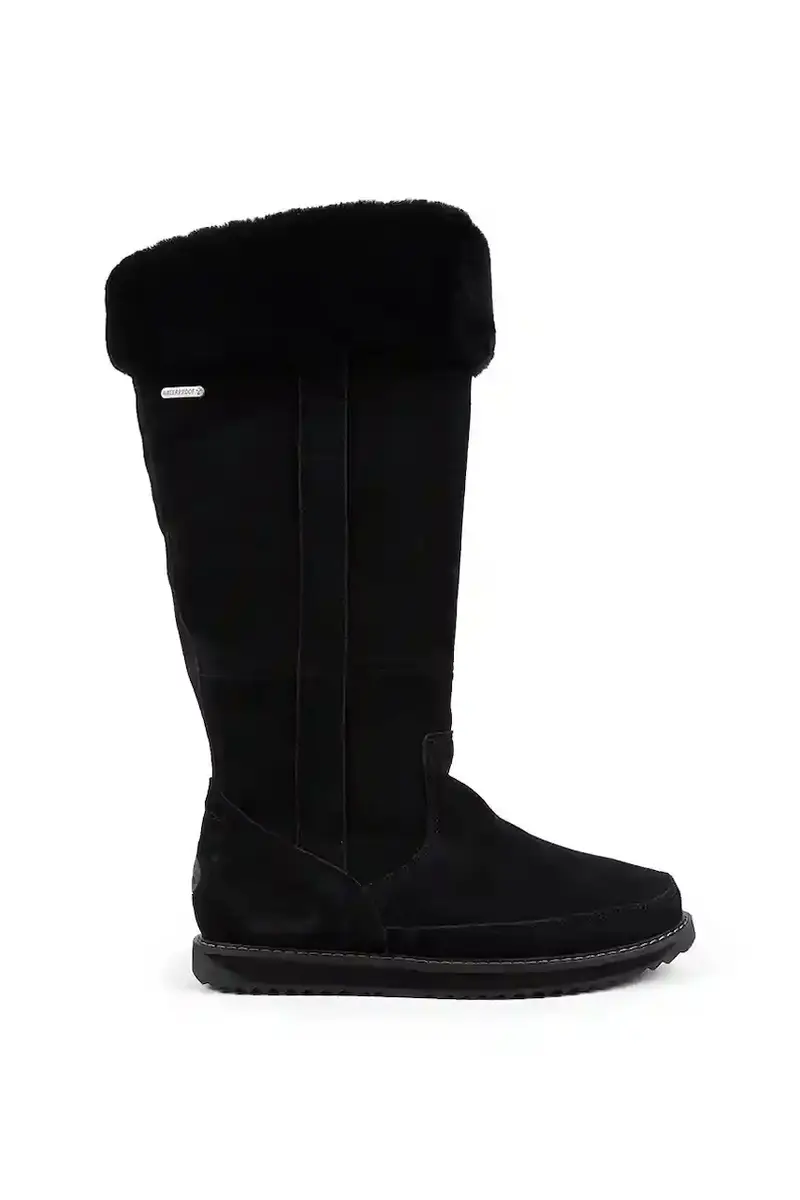 stivali in pelle scamosciata Georgi donna colore nero W13218