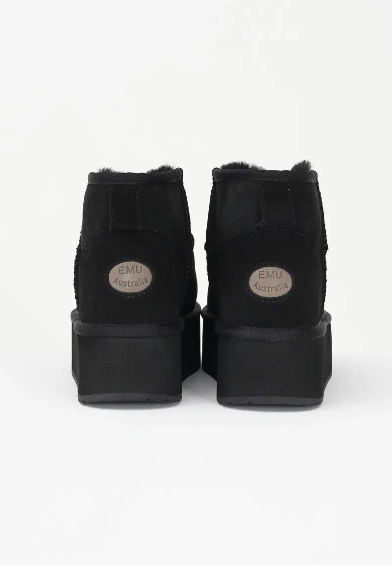 Stivali bassi Stinger Micro Flatform neri da donna miniatura 2