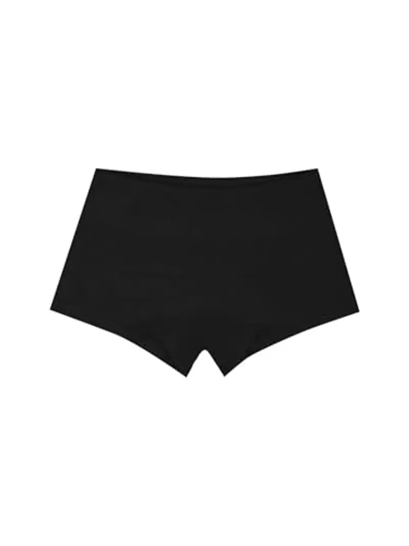 EMY Culotte Bambina Boxerino Shorts Sportivi in Cotone Elasticizzato 90% Cotone 10% Elastan | Intimo Bambina per Danza, Ginnastica, Pattinaggio | 3 Colori | Taglie 4-12 Anni (Nero 8a)