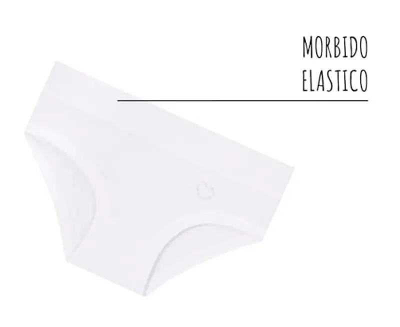 EMY Slip Ragazza Bianco 1277504 miniatura 3