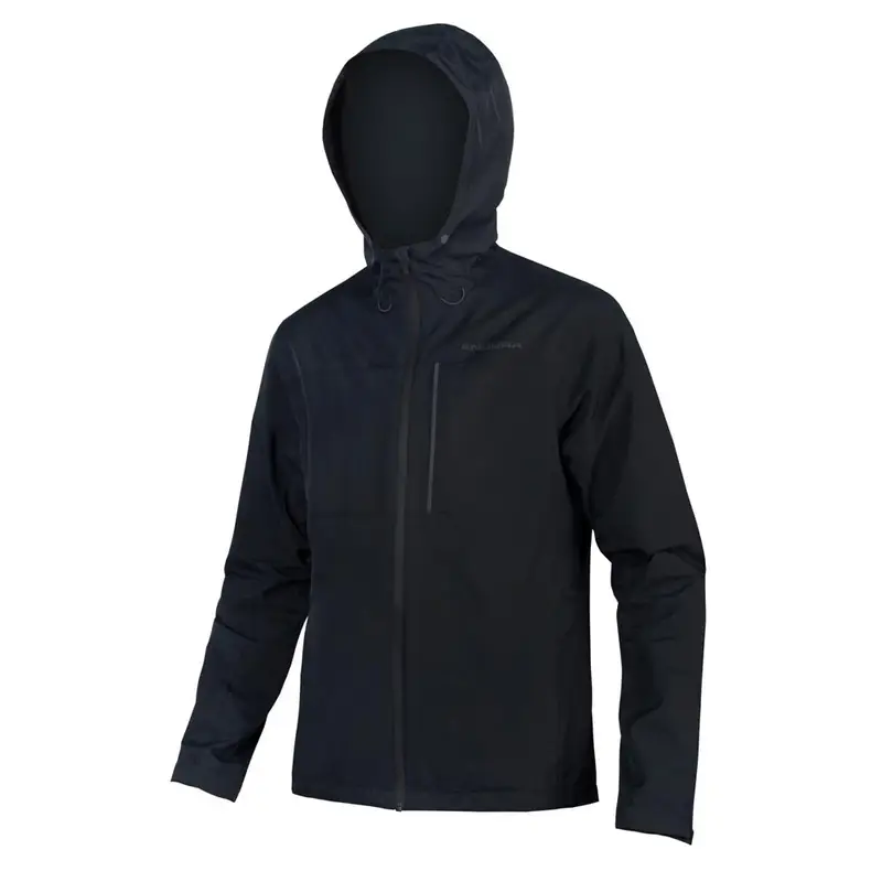 Giacca Mtb Hummvee Waterproof Hooded Nero Uomo L