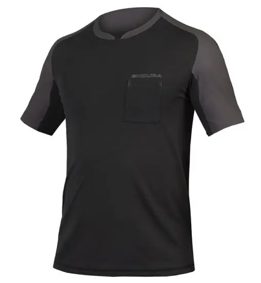 GV500 Foyle T - maglia gravel - uomo Black