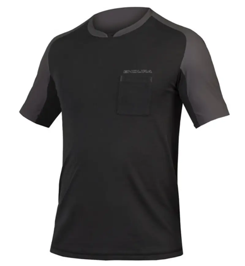 GV500 Foyle T - maglia gravel - uomo Black