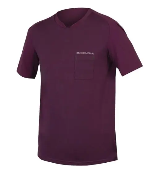 GV500 Foyle T - maglia gravel - uomo Purple