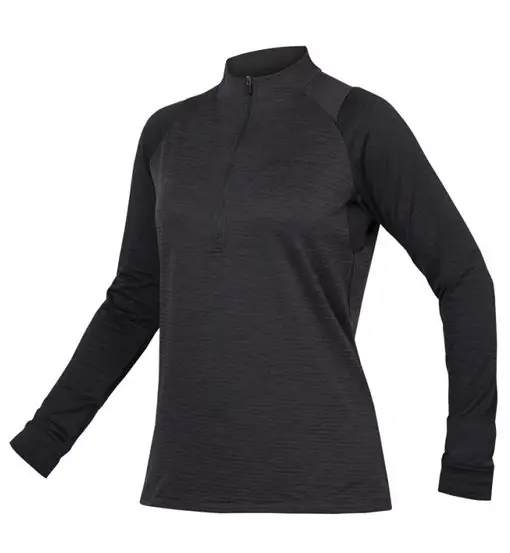 Singletrack Fleece - felpa - donna Black