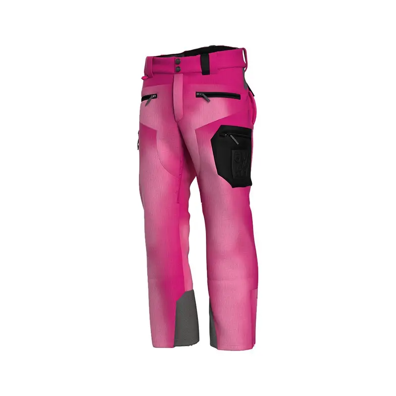 Pantaloni Sci Velluto Fuxia Uomo M