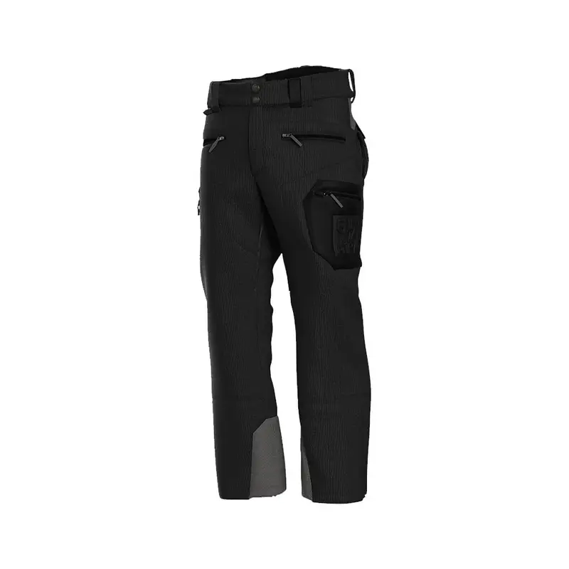 Pantaloni Sci Velluto Nero Uomo XS