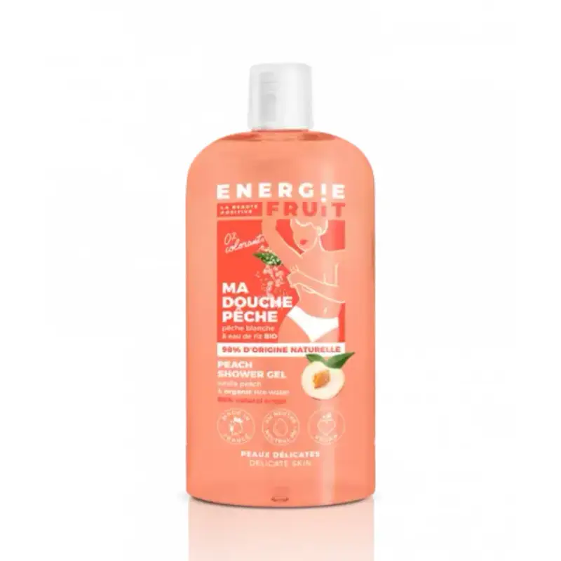 Energia Fruit Gel Doccia ph Neutro Pesca Bianca & Acqua di Riso 500ml